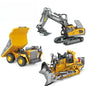 【Akeleo】Rechargeable 1:20 Scale RC Construction Vehicle - Remote Control Dump Truck, Realistic RC Cars, Unisex Kids Toy, Boys' Kids Christmas Gifts, Halloween White Elephant Gift (Note: Not All-Metal)