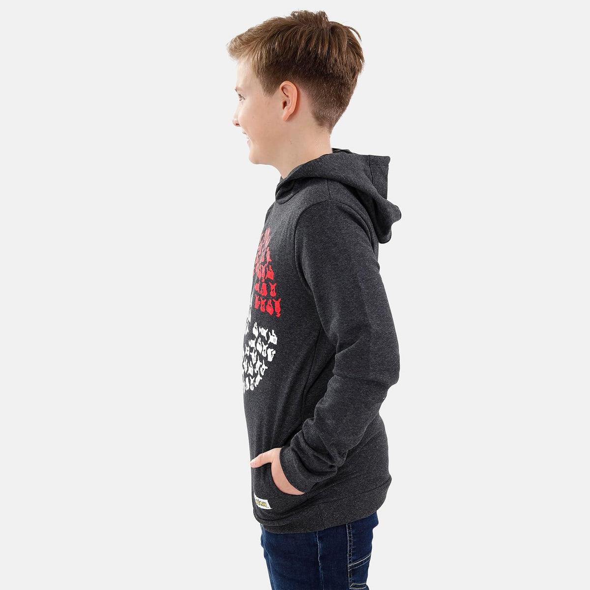 Boys Hoodie | Pikachu Kids Hoodie with Pokeball Design