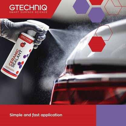 C2 Ceramic Sealant for Cars, Protect Car Paintwork, Trim, Tyres and Windows, High Shine, Easy to Apply - 500Ml (Sufficient for 2-3 Large Cars)