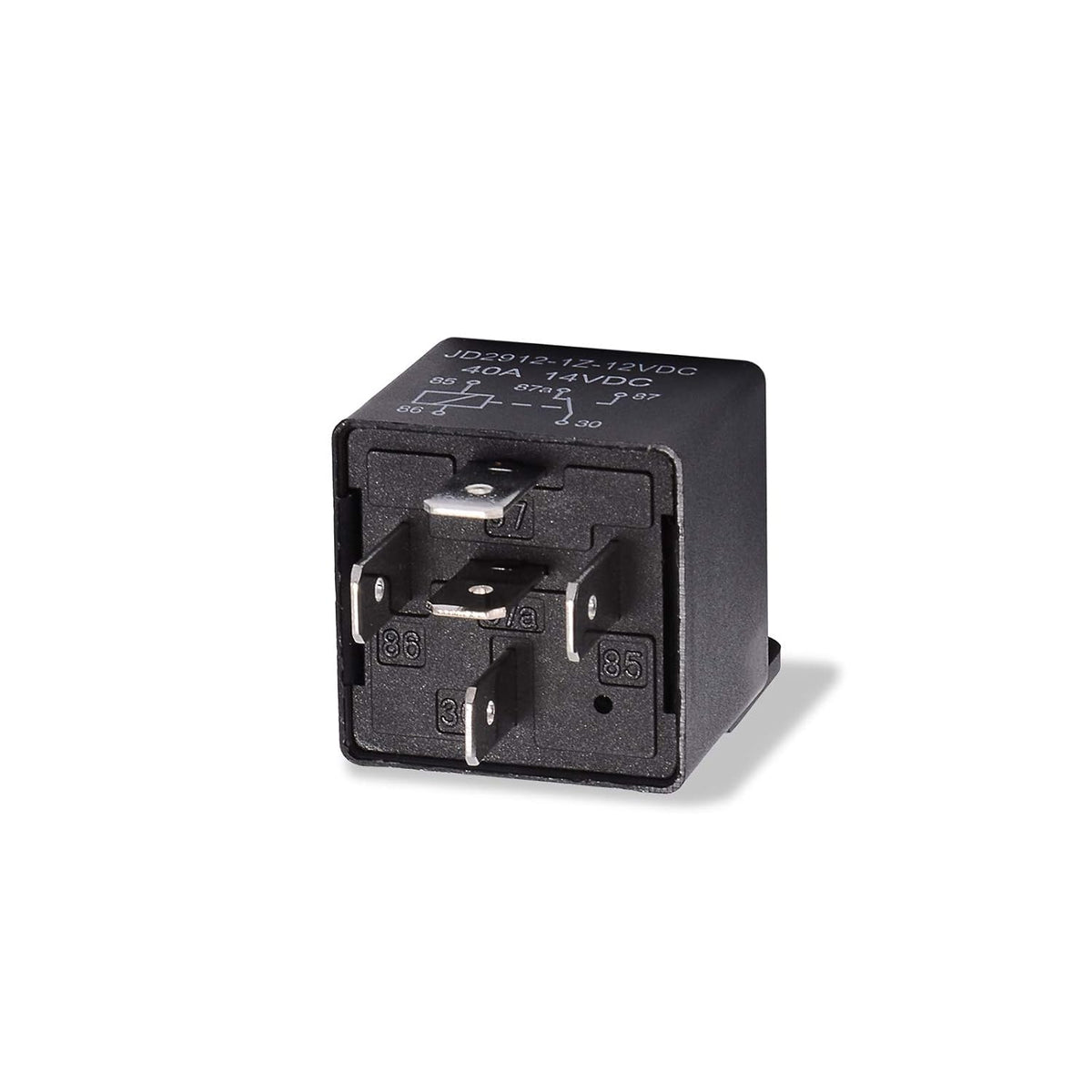 2 PCS Car Relay 12V 40A, 5 Pin Coil, Automotive Relay Contactor Switch