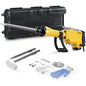 【Toolupgrade】Vevor Heavy Duty Impact Drill Demolition Jackhammer Work Tool Set - 2000W 110V Ready Power, Aluminum Body, 2/4/6 Drill Bits, 360°C Swiveling Front Handle, Cooling System, Gloves Included, for Construction Concrete Breaking, Chimney Work