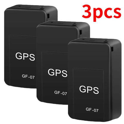 1/2/3Pcs Car Mini GPS Tracker Anti-Theft Locator Real Time Tracking SIM Positioner Magnetic Mount Anti-Theft Tracker GF-07