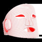INIA GLOW Wireless LED Red Light Therapy Mask - Rechargeable Battery, Included Batteries, 2-Year Warranty, Portable, for At-Home Skincare & Summer Travel, Targets Eyes, Supports Glowup (Facial Beauty Device), Adults,Back to School,Back to School Haul