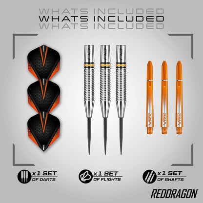 Darts | Amberjack | Steel Tip | Tungsten Darts Set | 22G - 30G