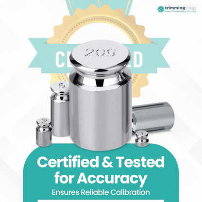 5Pcs Calibration Weight Set with Tweezers (Total 38G)