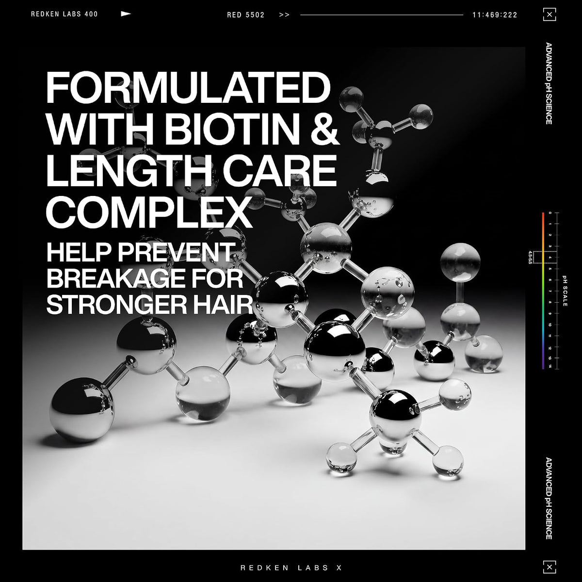 REDKEN Conditioner, Biotin & Castor Seed Oil, for Longer, Stronger Hair, Extreme Length, 300 Ml