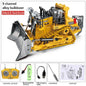 【Akeleo】Rechargeable 1:20 Scale RC Construction Vehicle - Remote Control Dump Truck, Realistic RC Cars, Unisex Kids Toy, Boys' Kids Christmas Gifts, Halloween White Elephant Gift (Note: Not All-Metal)