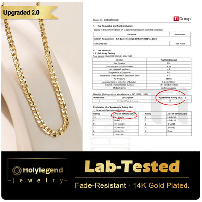 Holylegend Crazy Sale 14K Real Gold-Plated Cuban & Figaro & Rope Set, Bracelet, Necklace - 8Mm/10Mm Wide, High Quality Jewelry,Jewelry Set,Father'S Day Gift