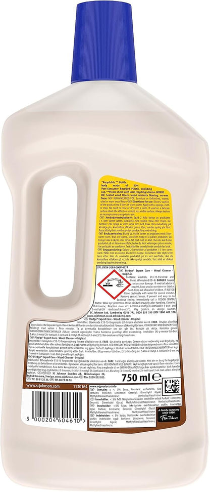Clean It Gentle Wood Floor Cleaner Original, 750Ml