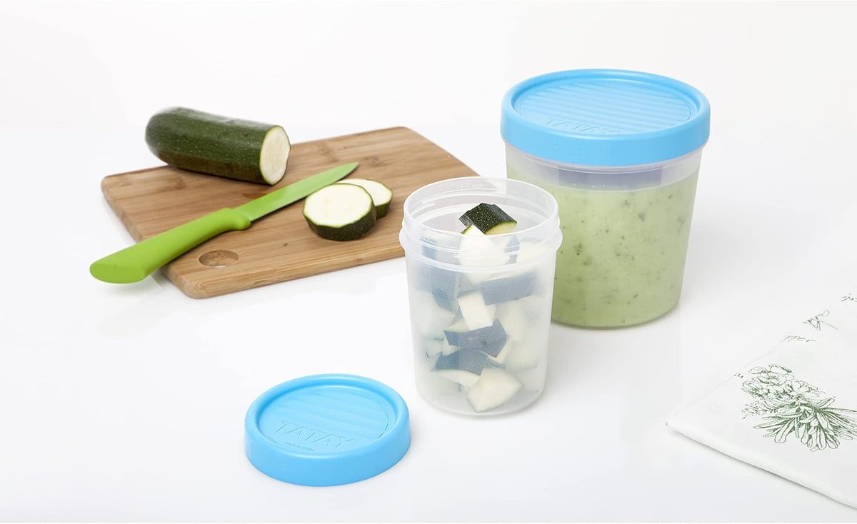 Food Container 1X1L + 2X0.5L 3-Piece Set Microwave Safe Freezer Safe