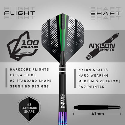 Darts | Razor Edge Series | 85% Tungsten Darts Set | 20G-33G