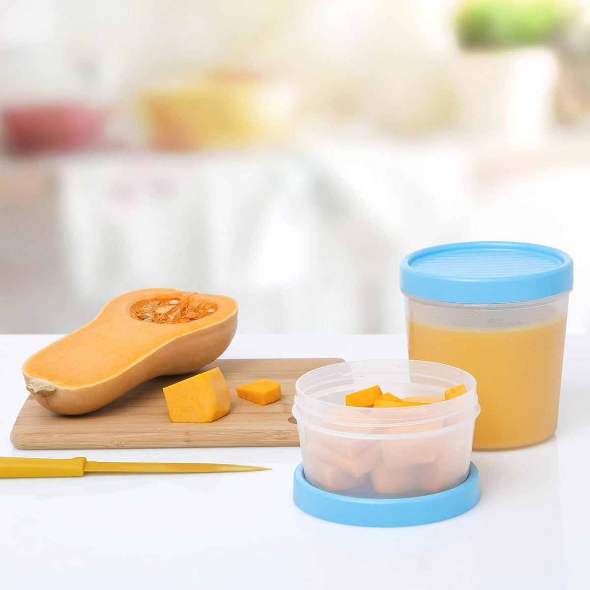 Food Container 1X1L + 2X0.5L 3-Piece Set Microwave Safe Freezer Safe