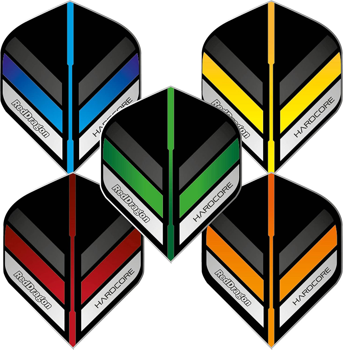Hardcore Selection Pack Extra Thick Standard Dart Flights