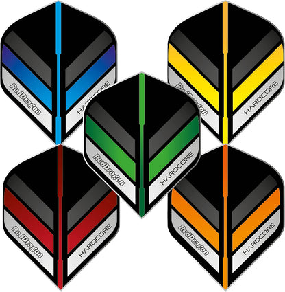 Hardcore Selection Pack Extra Thick Standard Dart Flights