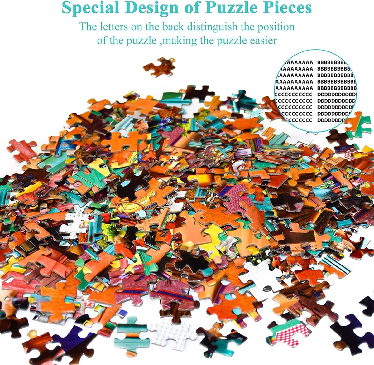 Jigsaw Puzzles 1000 Pieces for Adults Hot Air Balloon Puzzle Educational Games Home Decoration Puzzle (27.56" X 19.69")…